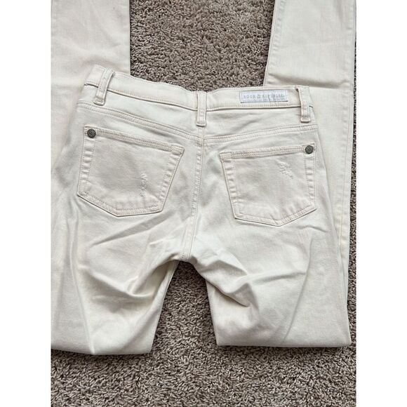 Rock & Republic Beige Berlin Light Wash Straight Skinny Jeans 4 M - Picture 5 of 5